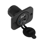 Зарядно за кола за монтаж 2xUSB, 3100mA