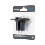 Зарядно за кола за монтаж 2xUSB, 3100mA