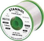 ТИНОЛ безоловен S-Sn99Cu1 FG3.0%, ф1.5mm, 1kg/KS115 STANNOL