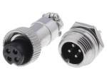 Букса 4 pin мини комплект DS1110-01-4B6