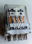Реле R15 12VDC, 10A/250VAC, 10A/24VD, 4PDT RELPOL
