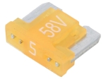 Автопредпазител ESKA 11mm, 5A, 58V DC
