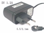 Импулсно захранване AMS1-0501200FV 5V/1.2A с букса 2.1x5.5x9mm