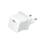 Бързо зарядно устройство 100-240V 1xUSB-C 20W PD PPS Бял