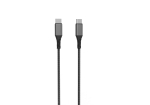 Кабел за зареждане Power Delivery (PD) USB-C към USB-C 5A E-Marker чип, 1.5м Черен