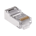 Букса RJ45 Cat6E екранирана Pass Through