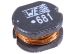 Würth WE-PD2 SMT Power Inductor / 74477530A / 1000 uH 0.21A
