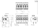 PCB КЛЕМА DG202-5.0-05P-1Y DEGSON