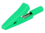AXIOMET AX-CR-2PM-G Щипка крокодил 10A 60VDC зелена Об.дълж 41,5mm