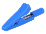 AXIOMET AX-CR-2PM-BL Щипка крокодил 10A 60VDC синя Об.дълж 41,5mm