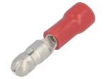 ST-040/R Кабелен накрайник кръгъл ф4mm, 0.5-1.5mm2 изолиран