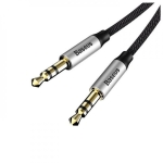 Аудио кабел Baseus M30, 3.5mm жак, М/М, 1.5м