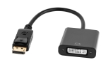 Адаптер мъжки DisplayPort - DVI-I (24+5) женски Cabletech