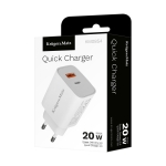 Двойно USB зарядно устройство Kruger&Matz с функция Power Delivery и Quick Charge