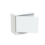 Табло 1SZR004002A2102 / BEW401206 ABB Открит монтаж с бяла врата 6 Модула, 180 mm x 190 mm x 102 mm