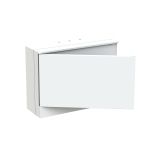 Табло 1SZR004002A2104 / BEW401212 ABB Открит монтаж с бяла врата 12 Модула, 220 mm x 300 mm x 102 mm