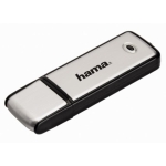 Flash drive (Флаш-памет) HAMA "Fancy", 16GB, Черен/Сребрист