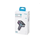 FM Трансмитер YOURZ-CS11, букса за автозапалка, Bluetooth, micro SD, USB 1A, USB 3.1A