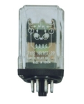 Реле HANKUK HR707-2P, бобина 100V AC, DPDT 10A 250VA