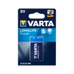 Алкална батерия VARTA 9V LONGLIFE