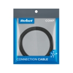 USB - USB type C кабел REBEL 100см черен