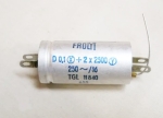 Frolyt 0.1uf+2x2500pf 250V