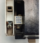 Контактор K-ID25, бобина 220V 50Hz