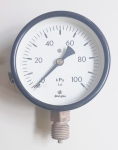 Манометър 0-100kPa радиален М20 ф100 кл.1,6