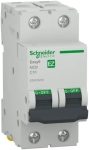 Автоматичен прекъсвач EZ9F35216 Easy9 MCB XP 2P C 16A MCB SCHNEIDER ELECTRIC