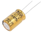 220uF 63V 12.5x20mm 125°C Кондензатор електролитен SAMWHA
