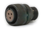 Кръгъл женски съединител 3pin MMS3106B-16S-10S винтово заключване