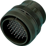 Кръгъл мъжки съединител 24pin MS3106B-24-28P, винтово заключване
