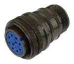 Кръгъл женски съединител 10pin Amphenol 18-1SF, винтово заключване