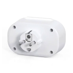 Разклонител 2 гнезда, 250V, 16A, за контакт, без кабел, бял, 2 x USB F, 1 х USB-C