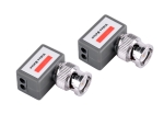 Пасивен видеотрансивър Video balun 2бр, ъглов TR-1 – BNC на корпус