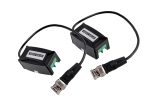 Пасивен видеотрансивър Video balun 2бр., BNC на кабел