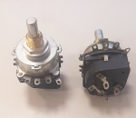 Потенциометър 10KC0.25W ос D6mm L23mm, с ключ