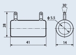 Резистор регулируем 68 ohm/10W ПЭВР-10