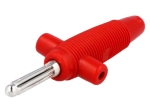 Банан щекер мъжки, червен, 4 mm, 30A, 60VDC 931667101 HIRSCHMANN T&M