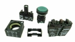3SB3247-0AA41 Индикаторен бутон LED 24 V AC/DC 1NO + 1NC ф22.5mm, червен SIEMENS