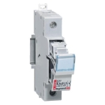 LEGRAND 05808 Държач / гнездо за цилиндрични предпазители 10x38mm, на DIN шина