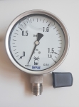 Манометър EN 837-1 WIKA 0-1.5bar M20 ф100мм кл.1