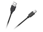 USB кабел за принтер AM/BM, прав, черен, 1.8м