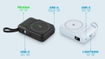 POWER BANK с безжично зареждане Kruger&Matz 10000 mAh Mag Safe