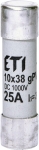 Предпазител 1000V DC за фотоволтаични панели ETI POLAM 002625139 CH 10x38mm gPV 25А