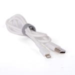 Кабел Lightning за iPhone, бял, YOURZ- 0413, 1 метър