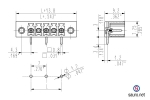 КЛЕМА CTM049V9 4pin pitch 7mm SAURO