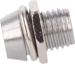 Клипс за светодиод / Държач за LED, 3mm, хром, OPTOSUPPLY