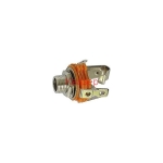 ЖАК СТЕРЕО 6.35mm A-0355 /CLOSE CIRCUIT/за панелен монтаж/