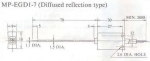 ДИФУЗЕН ФОТОДАТЧИК MP-EGD1-7